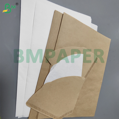 50gm 흰색 및 갈색 커피 필터 종이