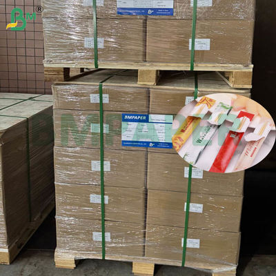 26gm 치치 포장용 종이 슬리팅 롤 화이트/ 크래프트 브라운 색상