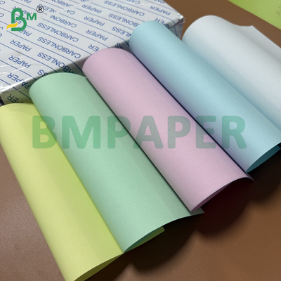 60gsm 65gsm 먹지 복사 용지 8.5 X 11인치 CFB CF 카나리아 색상 CCP 용지