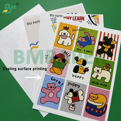 1070D 1056D 데스크톱 인쇄용 고성능 잉크젯 코팅 직물 종이 A4 A5 사용자 정의 크기