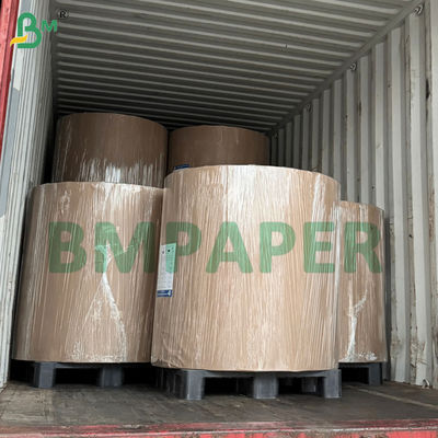 백색 고인장 강도 무코팅 왁스 베이스 종이 21gsm 23gsm