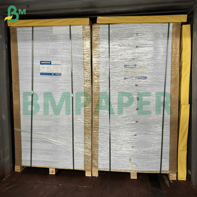 단일 면 소형 종이 포장 구부러기용 흰색