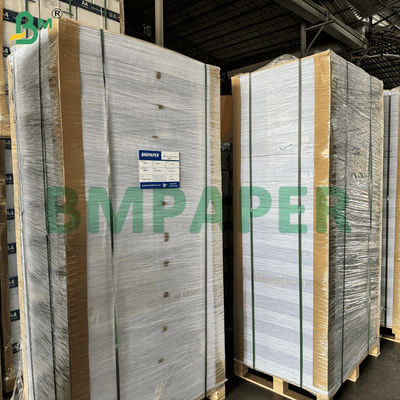 단일 면 소형 종이 포장 구부러기용 흰색