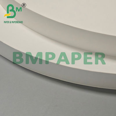 28g 33mm Food Grade Kraft Paper Roll For Drink Straw Packaging 6000m