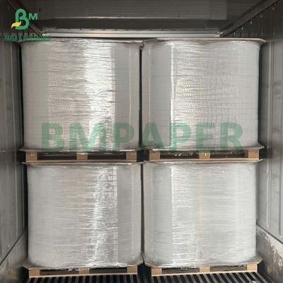 25GSM 28GSM 식품 안전 짚 포장 종이 질감이있는 슬리트 롤