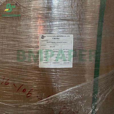 부드러운 표면 60gr 65gr 70gr BPA Free 감열지 열전사 롤