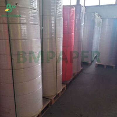 80gm 흰색 CB 그리고 56gm 노란색 CF 탄소 없는 NCR 종이 22x34