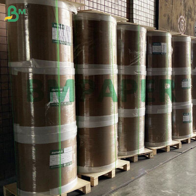 70gsm 자체 접착 열전사 용지 롤 방수 바코드 라벨용