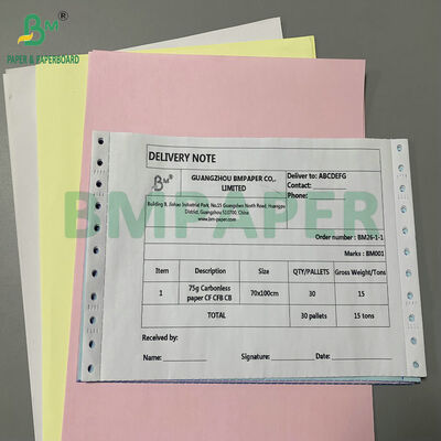 선명한 복사를 위한 파란색 이미지 고대비 프리미엄 48gsm 75gsm 먹지 복사 용지