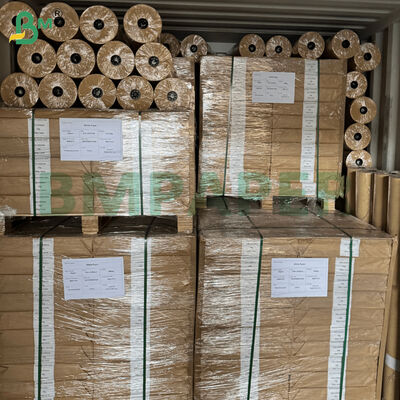 80/100gsm 고강도 봉투 등급 브라운 크래프트 종이 롤