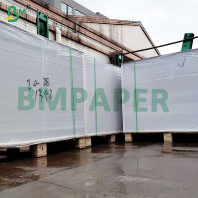 담배 포장용 높은 잎 평면 하얀 종이판 12pt