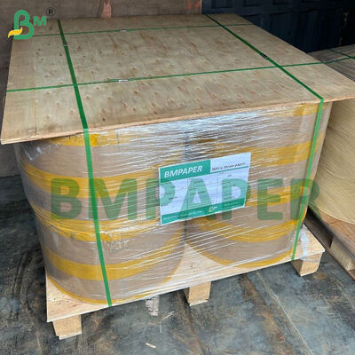 방수성 PE 코팅 크래프트 종이 흰색 열 밀폐성 식품 등급