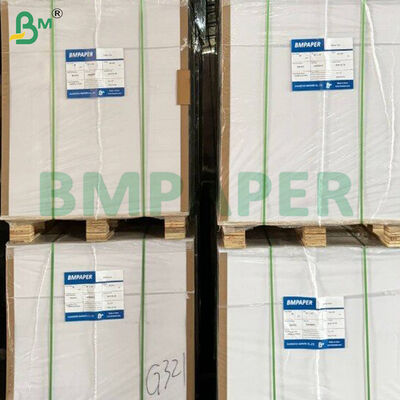 포장용 350gsm 편면 코팅 및 유광 백색 카드보드