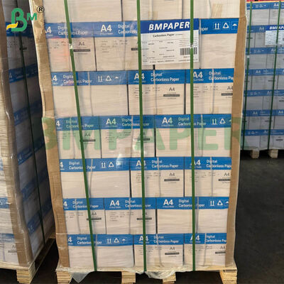 88gm CFB 흰색 NCR 탄소 없는 복사용 종이 A4 형의 파란색 이미지와 210x297mm 크기