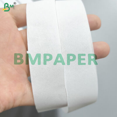 리버드 담배 종이 롤 슬리트 30mm 너비 25gsm 흰색 산업 담배 포장 종이