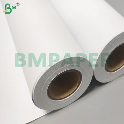 정밀 엔지니어링 인쇄용 80gsm CAD 플로터 종이 롤