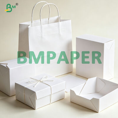160G 170G 고열성 백색 크래프트 고품질 선물 상자 포장용 종이