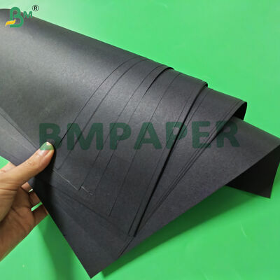 48 인치 x 100 피트를 감싸는 꽃을 위한 80gsm 90gsm 검정 크래프트 종이 롤