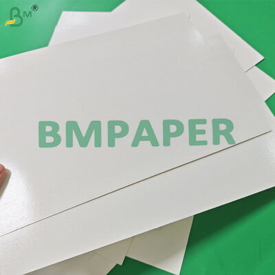 패스트 푸드 400 x 500mm 포장을 위한 300gsm +15g PE 코팅 흰색 도시락 종이