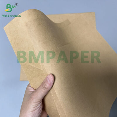 70gm 80gm 버진 브라운 컬러 세크 Kraft Paper For Shop Bags 80cm 90cm