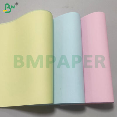 72gsm NCR 무탄소 복사 용지 롤 CF CB CFB 선명한 이미지