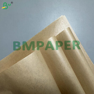 방수 및 방유 맞춤 인쇄 35-50gsm Kraft + 6-15gsm PE 코팅 Kraft 종이 브랜드 일회용 식기 포장용