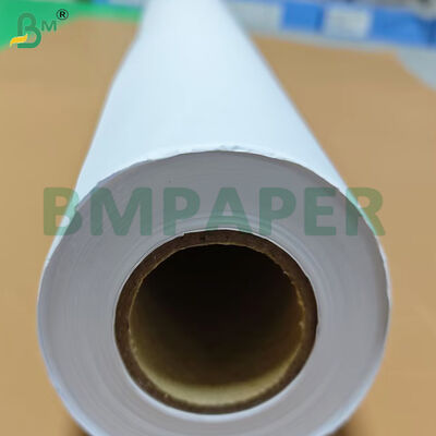80gsm Clear Image Wide Format Engineering CAD Plotter Paper Rolls