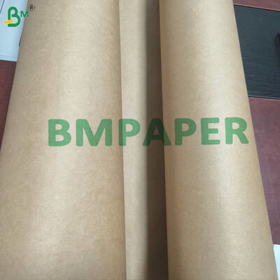 브라운 마스킹 페이퍼 롤 18인치 450mm x 180m 50gsm 자동차 도장 스프레이 페인팅
