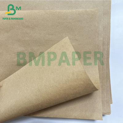 식품 포장재 재활용 가능한 강 40 50 GSM 천연 크래프트 종이