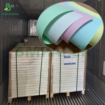 80gm 흰색 CB 그리고 56gm 노란색 CF 탄소 없는 NCR 종이 22x34