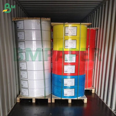 70g 60g 디지털 탄소 없는 종이 작은 롤 8.5in 12in 고품질 블랙 이미지